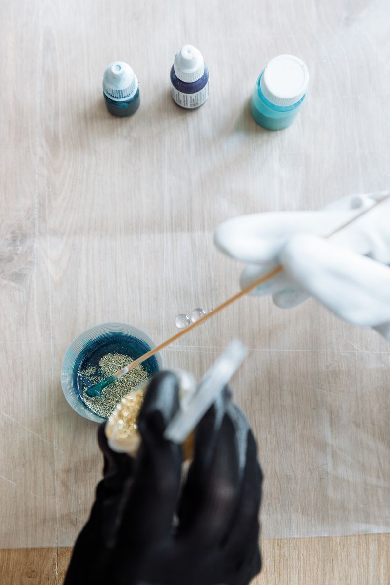 Measuring food-grade pigment